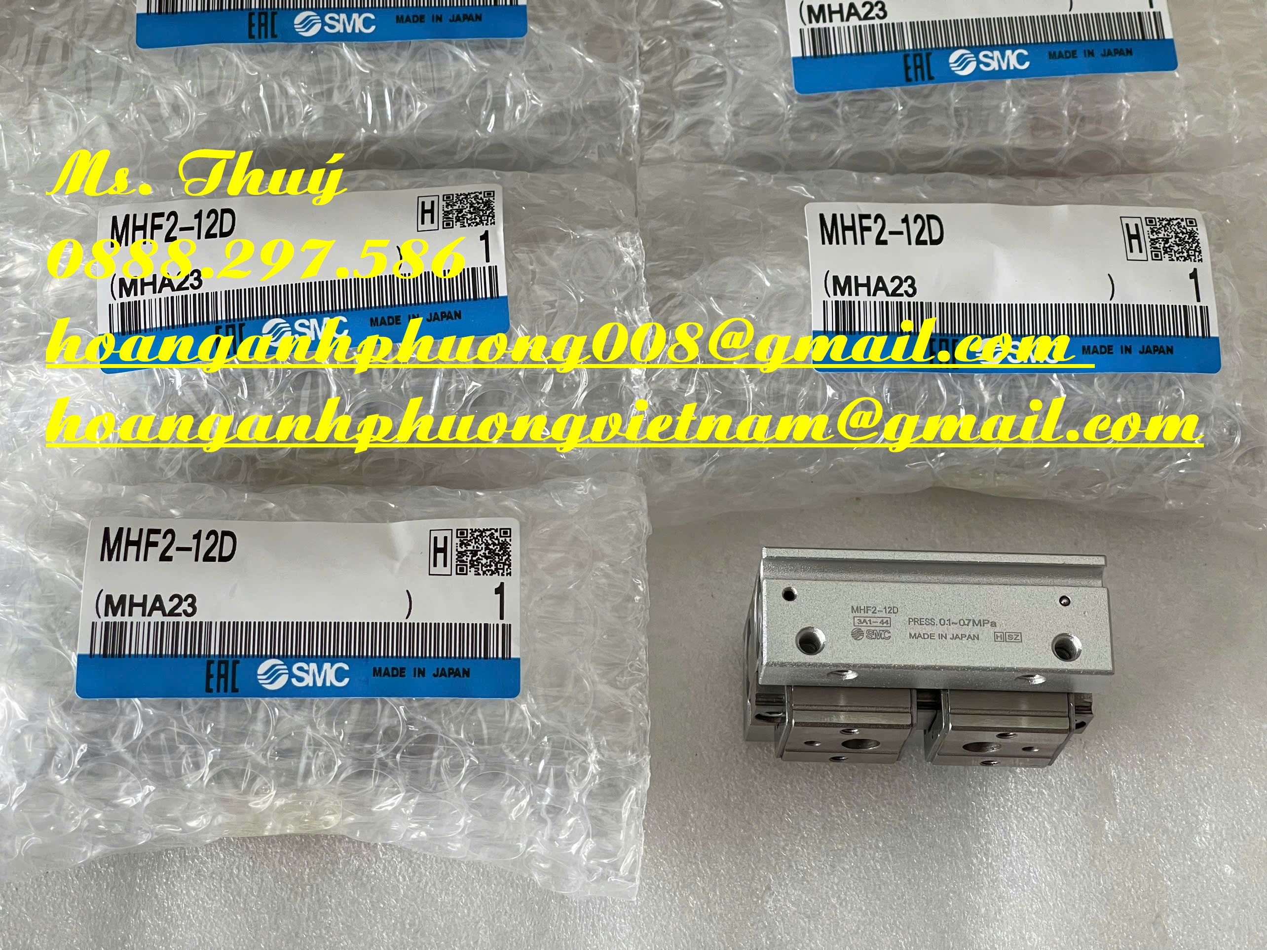 Hoàng Anh Phương - Xi lanh MHF2-12D - Chuyên hàng SMC